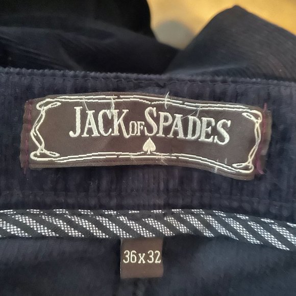 Jack of Spades Navy Corduroy Pants - Picture 3 of 5